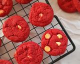 A picture of step 6 of Red Velvet Cookies.