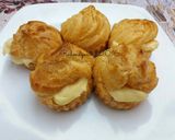 Foto langkah ke 5 dari resep Kue sus vla vanilla.