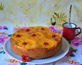 Foto del paso 5 de la receta: Torta invertida de naranjas confitadas🍊