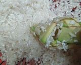 Foto langkah ke 1 dari resep Ketupat Kuah Lodeh nangka & ikan Pari Panggang.