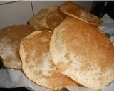 A picture of step 7 of Chole bhture.