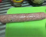 รูปขั้นตอนการทำที่ 1 ของ ข้าวผัดแหนม