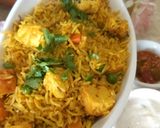 A picture of step 7 of Paneer Pulao.