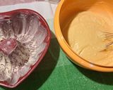 Foto del passaggio 2 della ricetta Cuore di mele con crumble rosa di mandorle 🍎🍋🍊🥧👩‍❤️‍👨🍾🥂💝