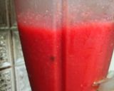 A picture of step 2 of Water melon juice.