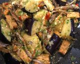 Foto langkah ke 3 dari resep Terong,teri,tempe pedas ala warteg.