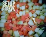 Foto langkah ke 3 dari resep Setup pepaya.