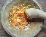 Foto langkah ke 4 dari resep Tumis Bunga Pepaya dan Kangkung Khas Manado.