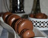 Chocolate Macarons langkah memasak 12 foto