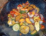 Foto del paso 3 de la receta Noodles con verduras y langostinos