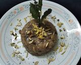 A picture of step 2 of Water chestnut flour sheera.