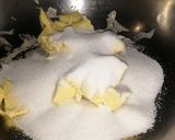 A picture of step 1 of Unicorn Tie Dye Cake.