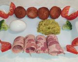A picture of step 4 of Breakfast plate.