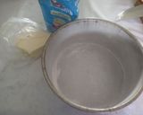 Foto del paso 4 de la receta: Torta de manzana y arándanos invertida!
