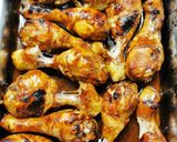 Une image de l'étape 3 de Pilons de poulet au four 🍯.