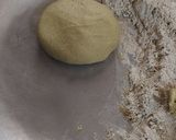 A picture of step 1 of Bajra Rotlo.