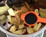 A picture of step 3 of Blended Apple Chia Pudding.
