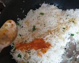 A picture of step 2 of Peri Peri Rice with peri peri Chicken.