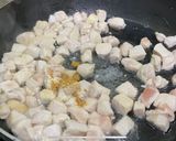 A picture of step 3 of Chicken Cheese Fajita Sandwich.