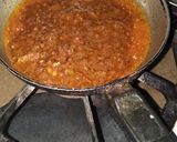A picture of step 4 of Mutton Masala Chops.