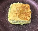 A picture of step 3 of Omelette Cheese Toasted Sandwich.