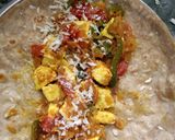 A picture of step 5 of Whole wheat paneer Frankie.