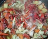 Foto langkah ke 6 dari resep Sop kepiting.