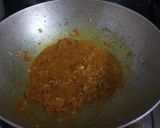 A picture of step 2 of Mangodi ki sabji.