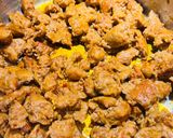 A picture of step 1 of Chicken and Sausage Stew 🍲.