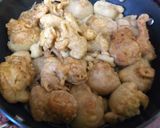 A picture of step 1 of Curd phulkiyan.