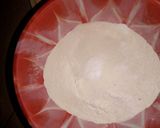 A picture of step 1 of Nigerian buns.