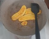 Gambar langkah 2 resipi Pisang Raja Bakar Cheese.