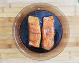 Asian Inspired Salmon With Ginger Mint Pea Puree recipe step 1 photo