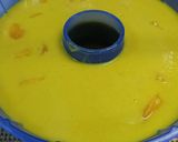 Gambar langkah 5 resipi Puding Mangga Thai.
