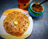 Pumpkin paratha recipe step 8 photo