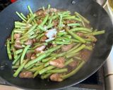 A picture of step 4 of Adobong Sitaw.