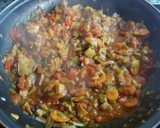 Foto del paso 6 de la receta: Morcillo de Ternera en nido de fettuccini con salsa de gírgolas