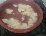 Foto del paso 2 de la receta: Patatas chips con huevos fritos y gambas al ajillo
