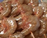 Foto langkah ke 2 dari resep Sate udang bakar.