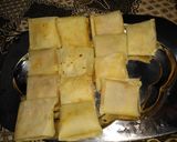 A picture of step 10 of Bihari Parcels with cheesy blast.