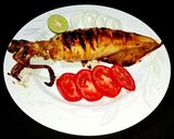 Foto langkah ke 6 dari resep Cumi Buncit Panggang Lada Hitam.
