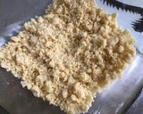 Une image de l'étape 3 de Crumble de rhubarbe à l orange.