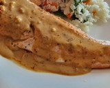 Foto del paso 4 de la receta: Salmón a la crema Cookpad