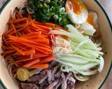 รูปขั้นตอนการทำที่ 2 ของ สปาเกตตี้เย็นอย่างโซบะเย็น😅🍜🍱