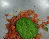 A picture of step 6 of Mumbai Street Pulao.