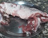 Foto del paso 1 de la receta: Ribs a la barbacoa, en olla a presión y horno
