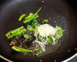 A picture of step 6 of Black eyed peas dhokla.
