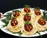 รูปขั้นตอนการทำที่ 5 ของ 🍅สปาเก็ตตี้มีทบอลหมู 🐷(Spaghetti Pork Meatballs)