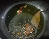 A picture of step 4 of Tahri or spicy pulav.
