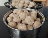 Foto langkah ke 1 dari resep Anabolic Bakso Ayam Udang Proteina | High Protein, Low Calorie, Sugar & Gluten-Free.